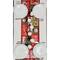 Wizardi 13.75" x 67" Holiday Patchwork Christmas Table Runner